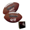 Wilson Full Size Composite Leather Footballs