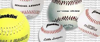 Baseballs, Softballs & T-Balls
